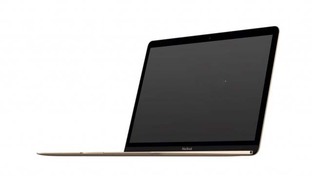 12-inch MacBook Gold with Retina display